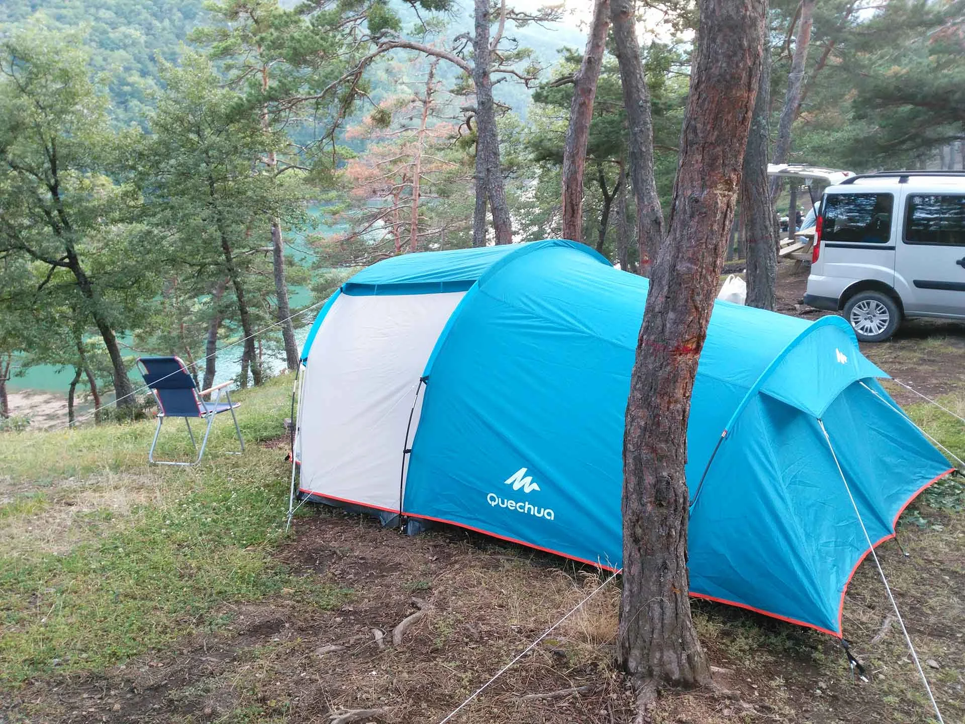 boraboy gölünde kamp