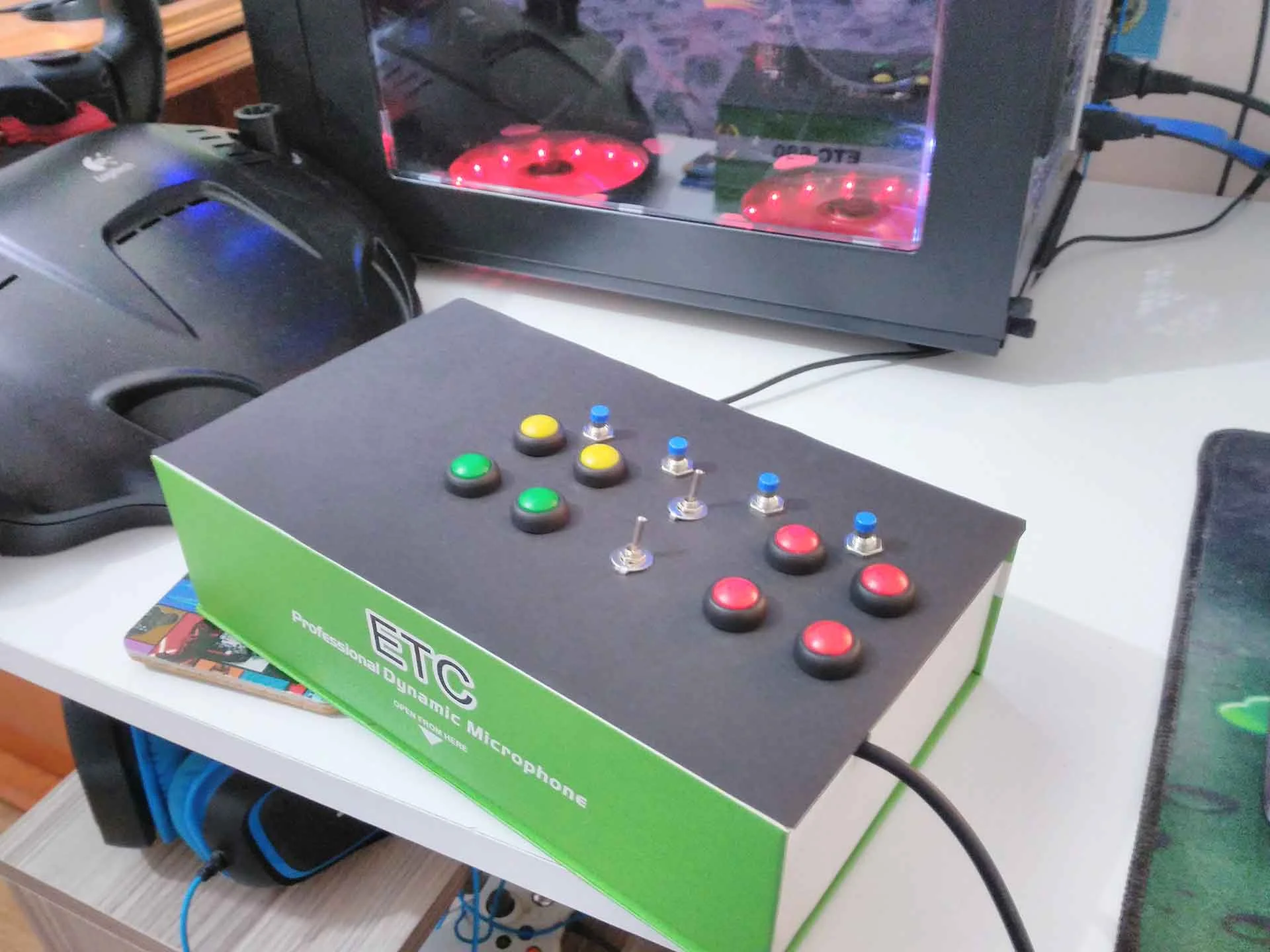 usb buton kutusu nasil yapilir 7