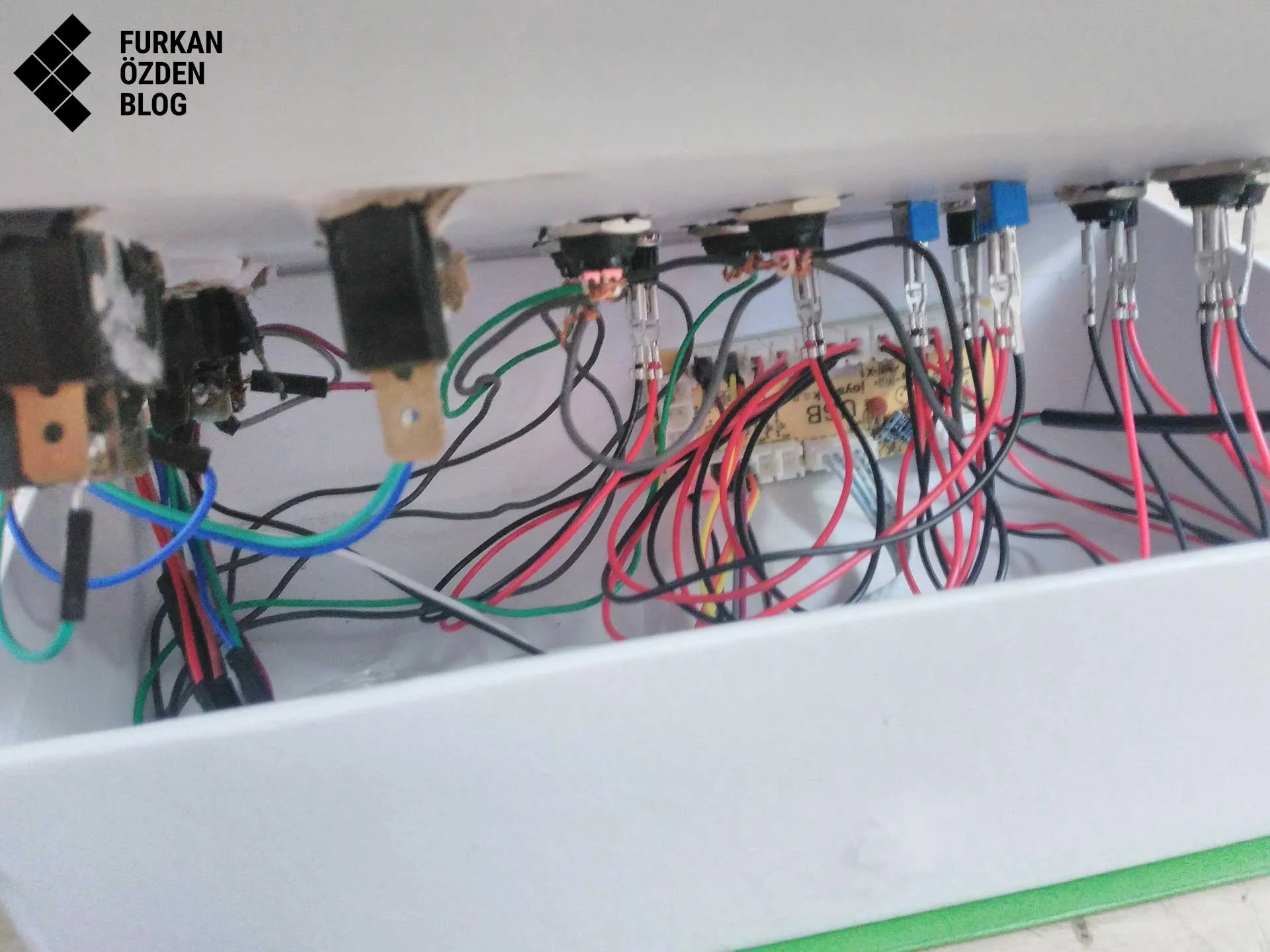 usb buton kutusu v2 kablolama